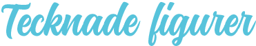 tecknade-figurer-text
